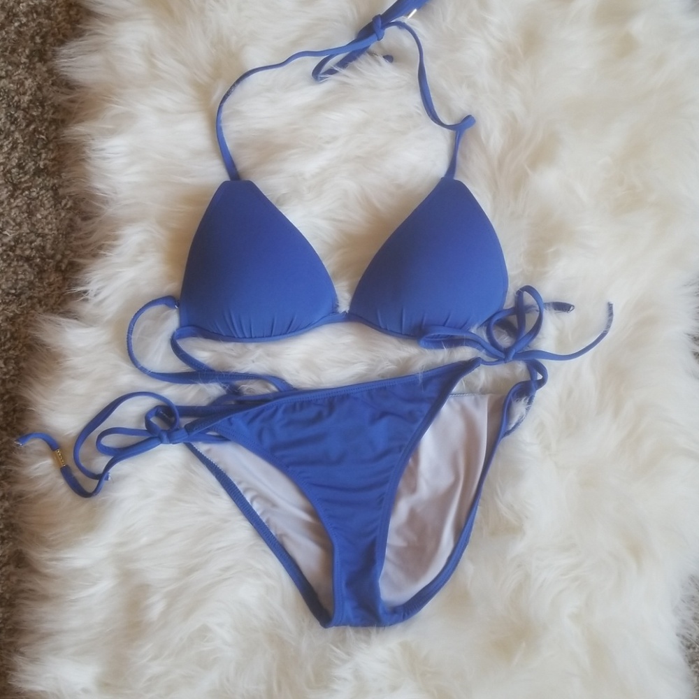 Voda Swim Bikini Royal Blue worn once Small Med